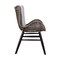 Armen Living Fanny Outdoor Patio Dining Chair in Dark Eucalyptus Wood and Truffle Rope 840254335936 - alternate 3
